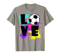 I Love Soccer Goalie Funny Soccer T-Shirt - Casual Everyday Wear Unisex
