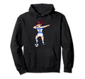 Dabbing Soccer Israel Jersey Israeli Hoodie - Novelty Apparel for Adults