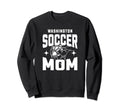 Washington Soccer Mom Sweatshirt - Trendy Graphic for Adults