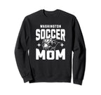Washington Soccer Mom Sweatshirt - Trendy Graphic for Adults