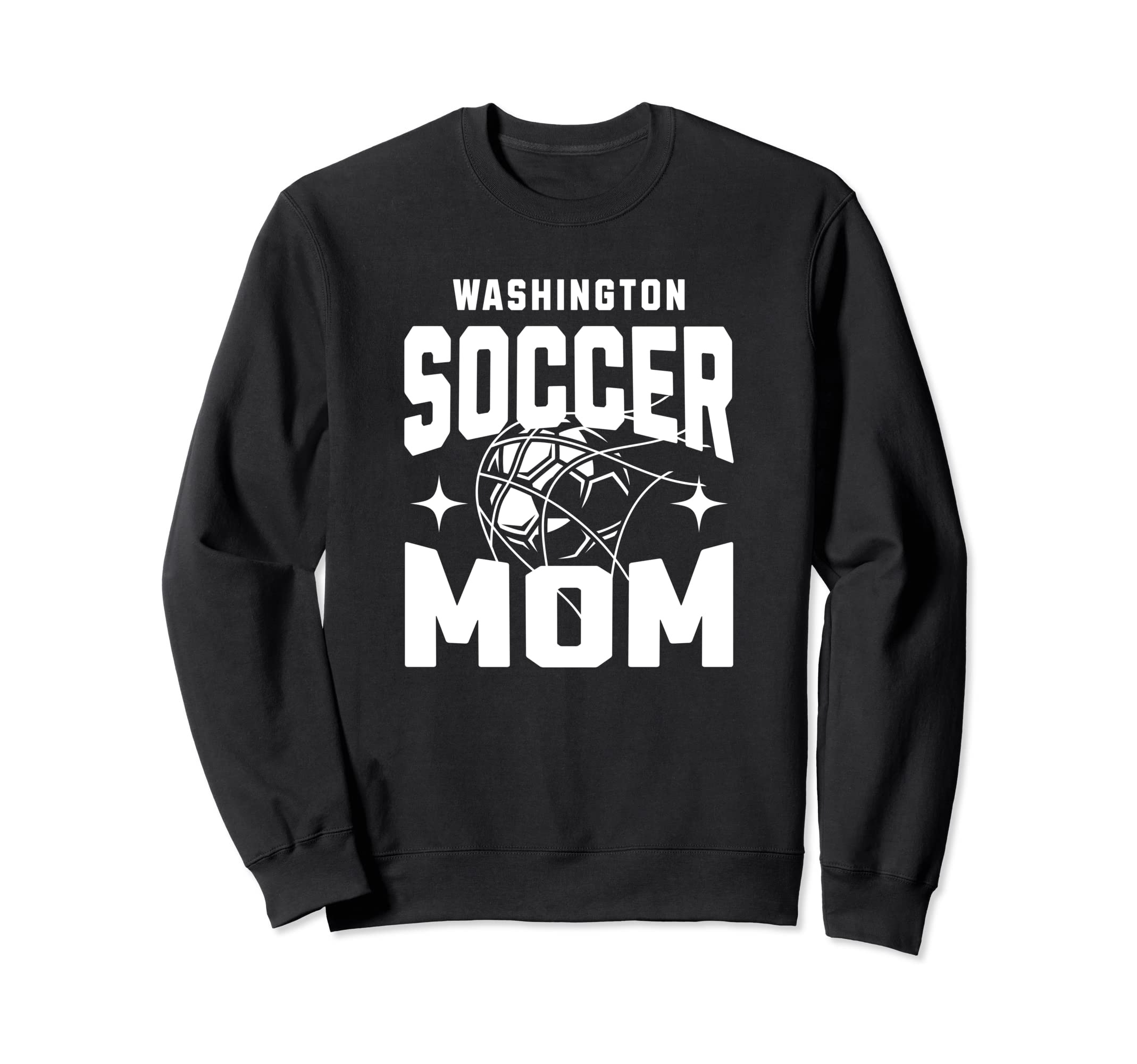 Washington Soccer Mom Sweatshirt - Trendy Graphic for Adults