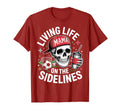 Soccer Mama Living Life Sidelines T-Shirt - Casual Everyday Wear Unisex