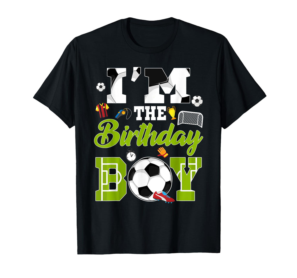 Im Birthday Soccer Bday Soccer T-Shirt - Aesthetic Graphic for Adults