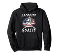 Lacrosse Goalie Lacrosse Player American Hoodie - Trendy Graphic Men Women