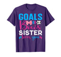 Goals Or Bows Sister Loves You T-Shirt - Custom Art Print for Adults