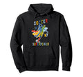 Vibrant Soccer Is My Superpower Colorful Hoodie - Fun Novelty Design Unisex