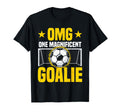 Soccer Goalie Goalkeeper Goaltender T-Shirt - Minimalist Print for Adults