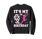 9Th Birthday Soccer Themed 9 Year Sweatshirt - Streetwear Style for Adults