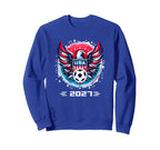 American Flag Soccer Soccer 2027 Sweatshirt - Trendy Graphic Men Women