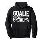 Lacrosse Goalie Grandpa Lacrosse Goalkeeper Hoodie - Unique Graphic Unisex