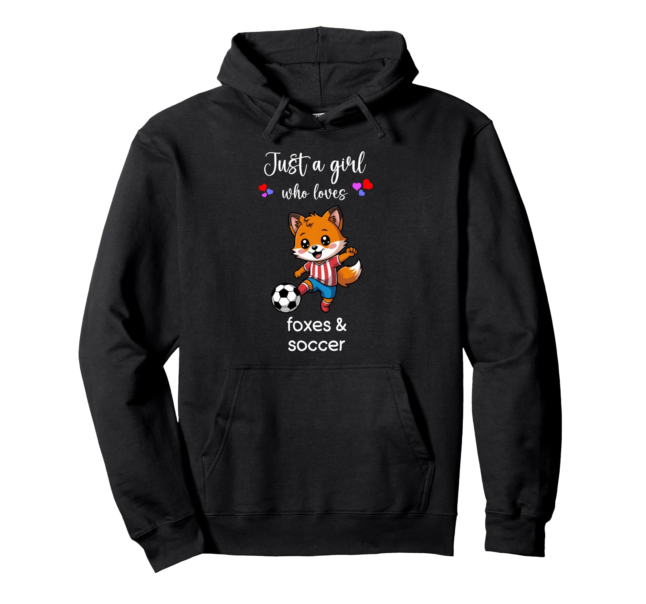 Fox Soccer Fox Soccer Hoodie - Casual Everyday Wear for Adults