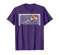 Skeleton Soccer Goal Keeper T-Shirt - Aesthetic Graphic Men Women