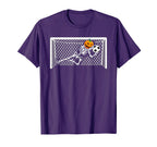 Skeleton Soccer Goal Keeper T-Shirt - Aesthetic Graphic Men Women