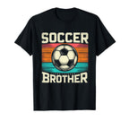 Soccer Brother Family Matching Team T-Shirt - Custom Art Print Unisex