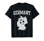 Germany Soccer German Team Player T-Shirt - Aesthetic Graphic for Adults