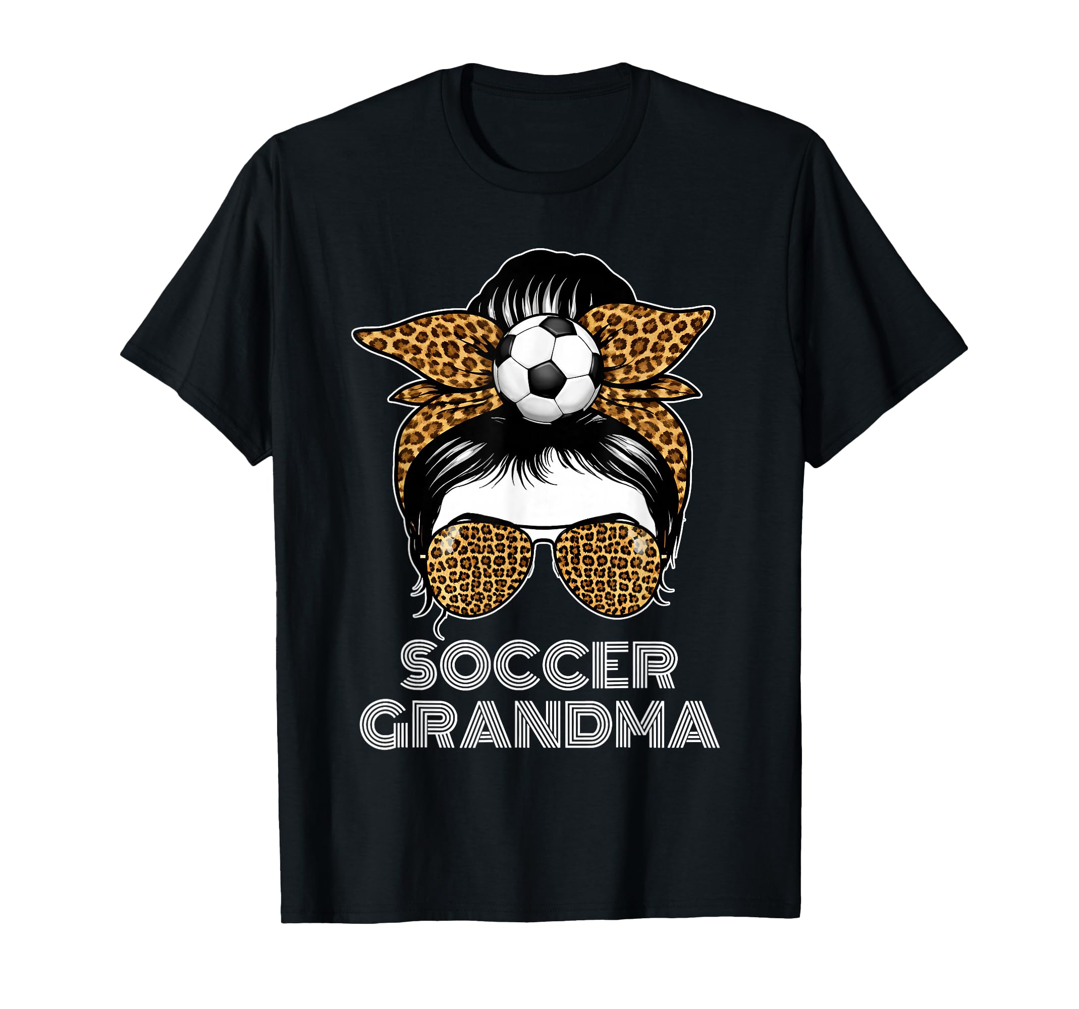Love Soccer Player Shirts Mom Grandma T-Shirt - Casual Everyday Wear Unisex