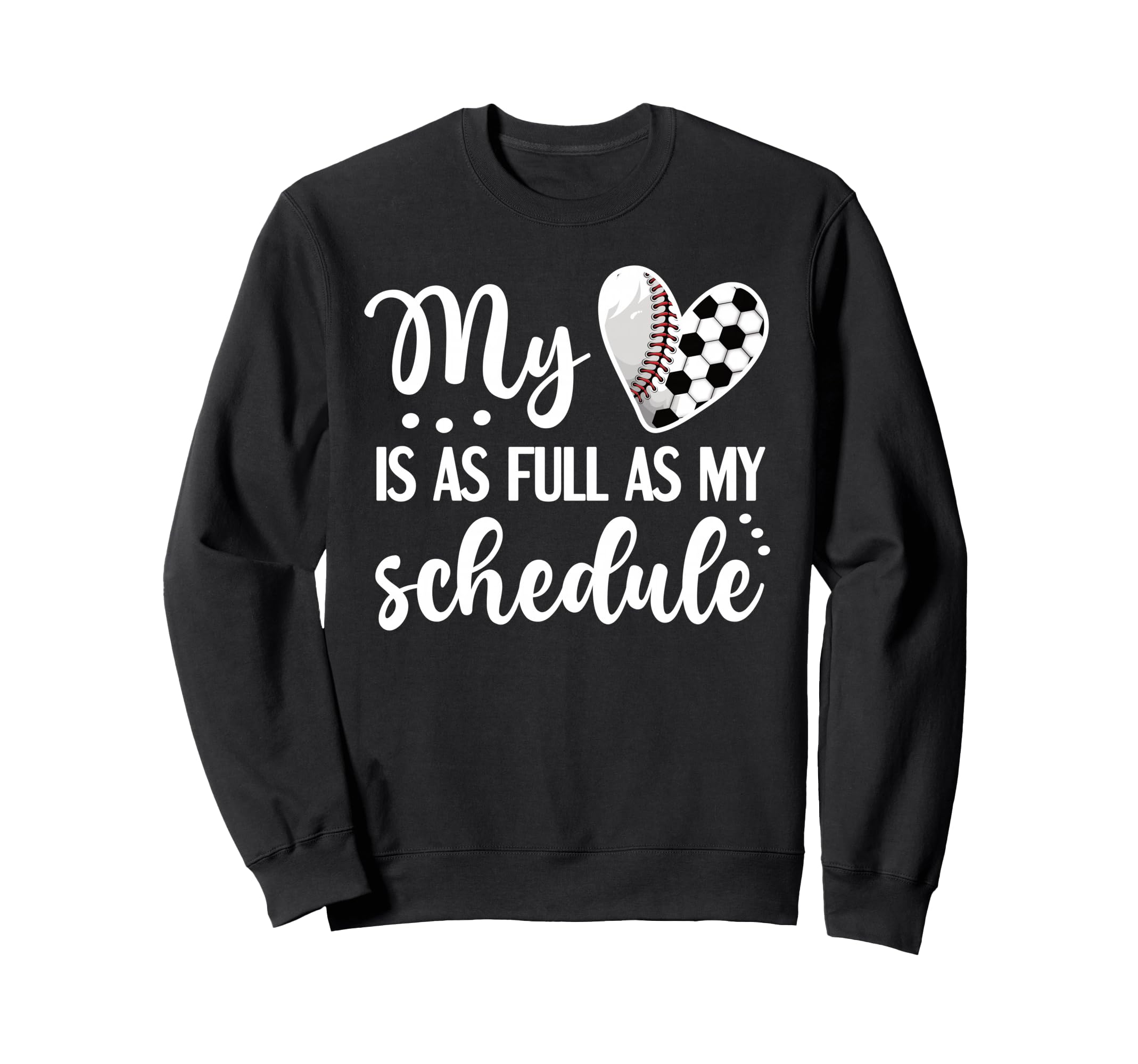 Ball Mom Proud Baseball Soccer Sweatshirt - Unique Graphic Men Women