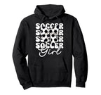 Soccer Coquette Bow Hoodie - Streetwear Style Unisex
