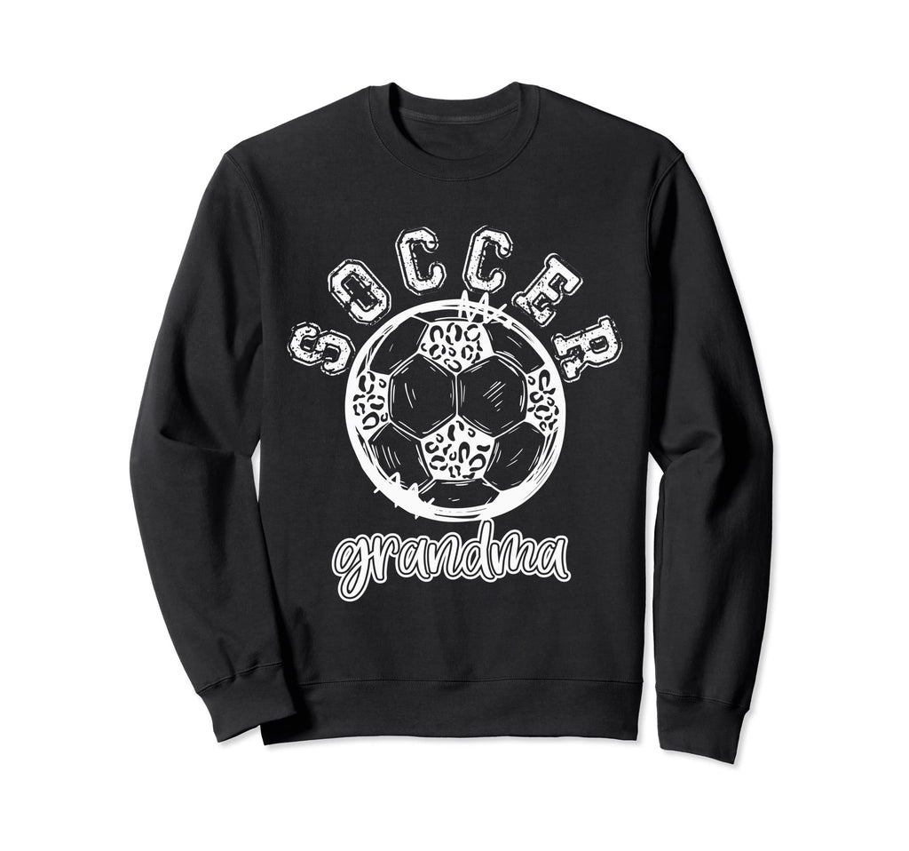 Soccer Grandma Leopard Sweatshirt - Casual Everyday Wear for Adults