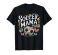 Funny Dog Mom T Shirts Soccer Mama T-Shirt - Fun Novelty Design for Adults