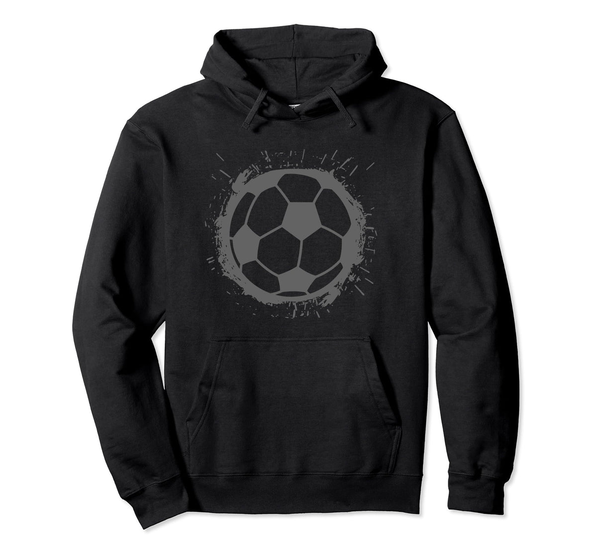 Soccer Player Ball Sports Hoodie - Graphic Print Unisex