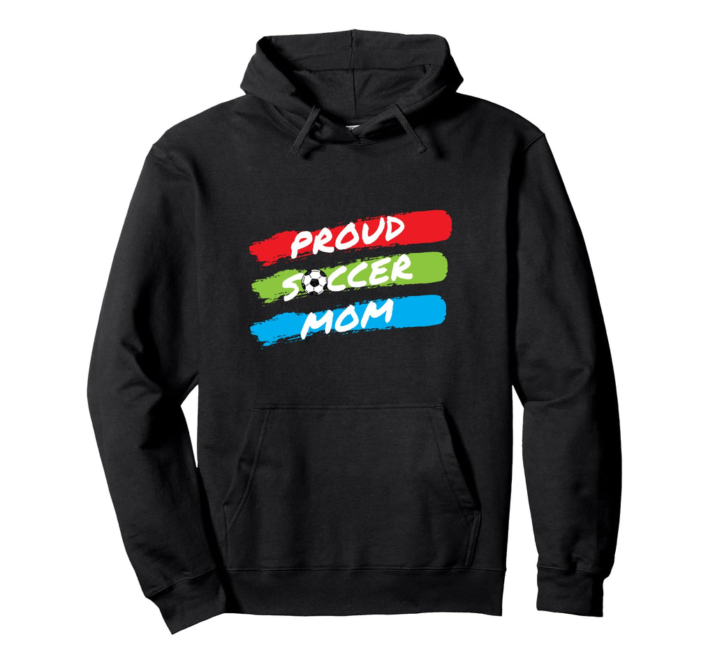Soccer Mom Soccer Ball Hoodie - Casual Everyday Wear Unisex