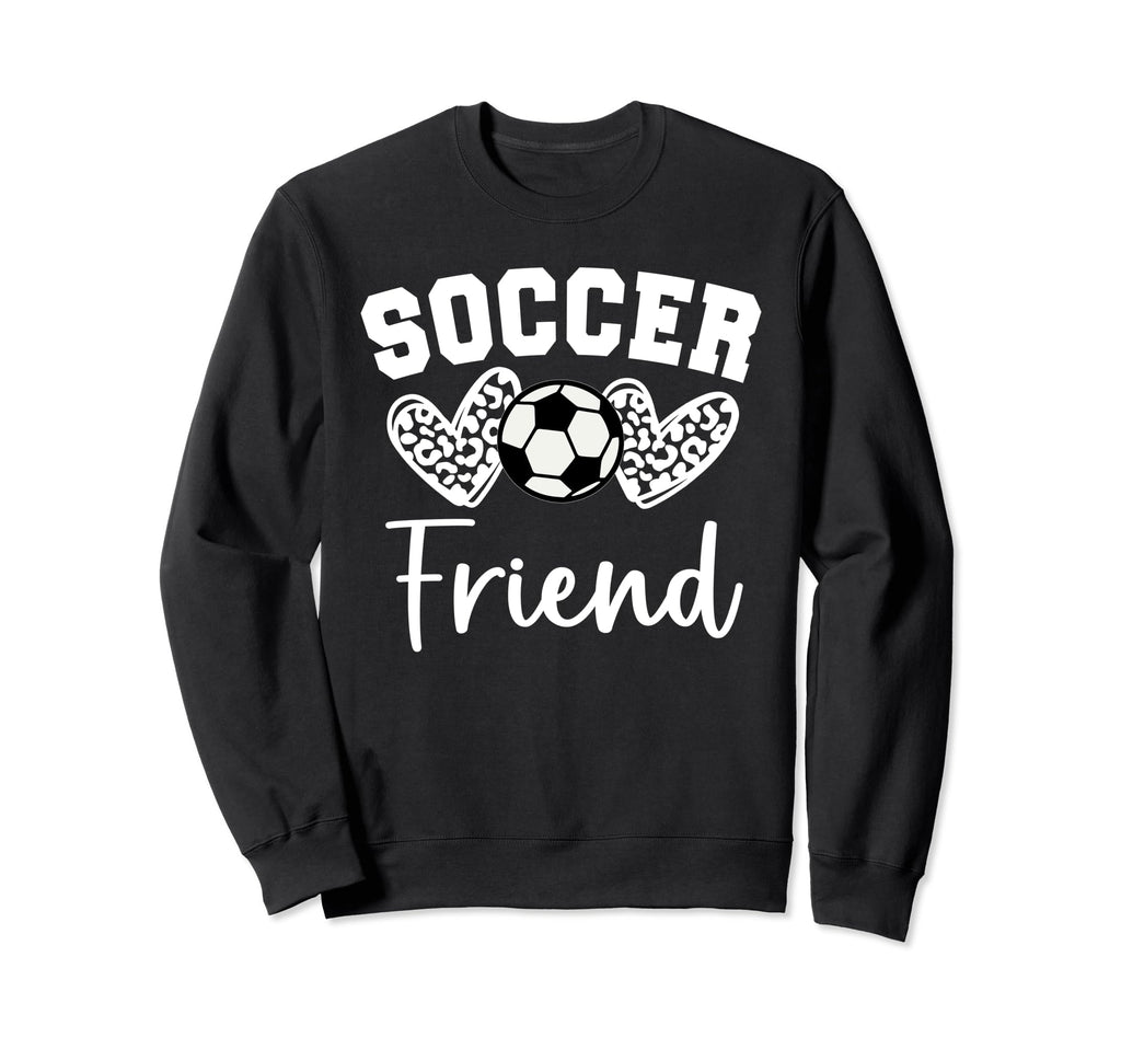 Soccer Friend Matching Family Soccer Sweatshirt - Aesthetic Graphic Unisex