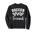 Soccer Friend Matching Family Soccer Sweatshirt - Aesthetic Graphic Unisex
