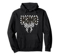 Soccer Mama Coquette Checkered Bow Soccer Mom Hoodie - Graphic Print Unisex