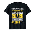 Funny Coach Appreciation Thank You T-Shirt - Custom Art Print for Adults