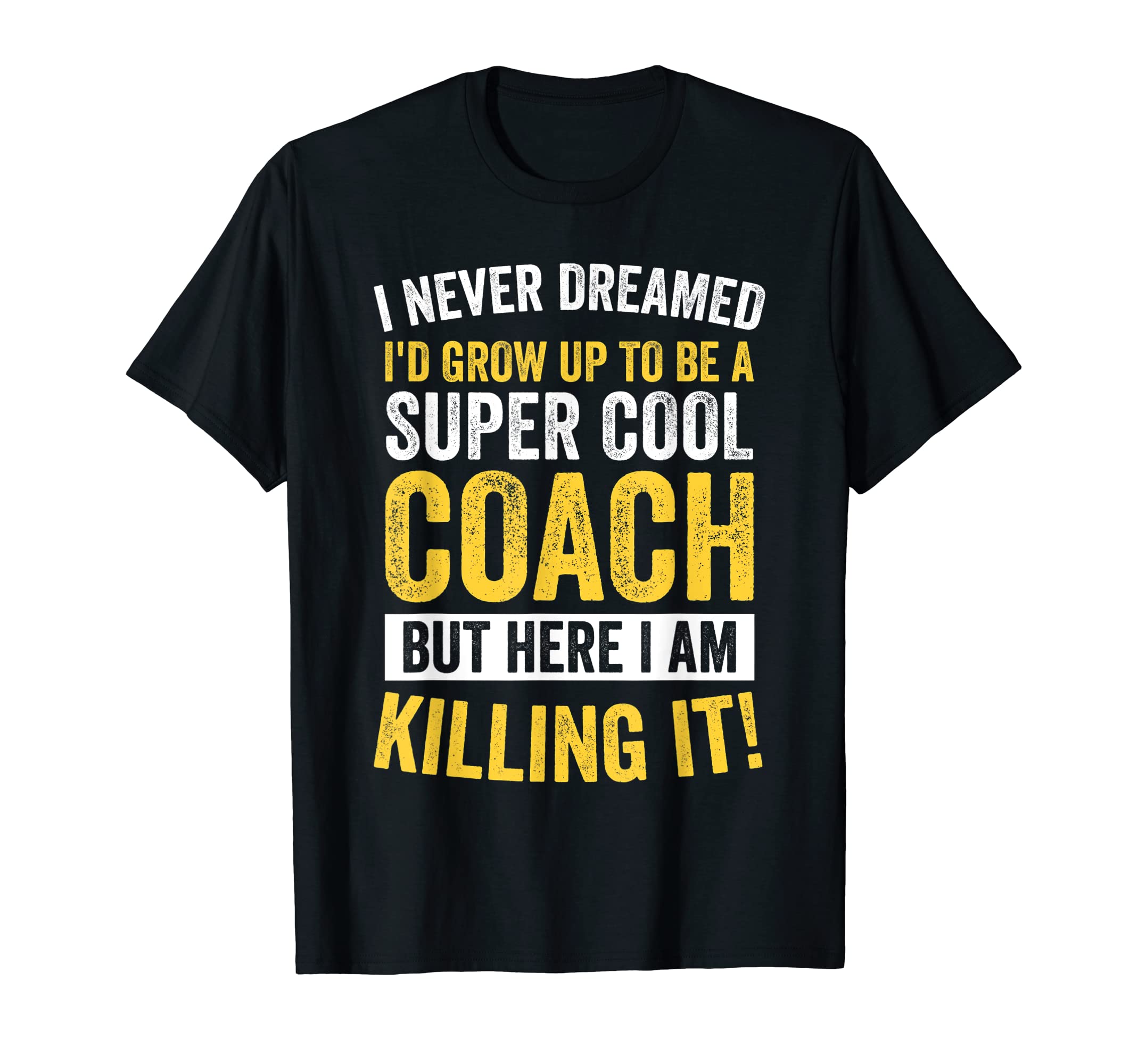 Funny Coach Appreciation Thank You T-Shirt - Custom Art Print for Adults