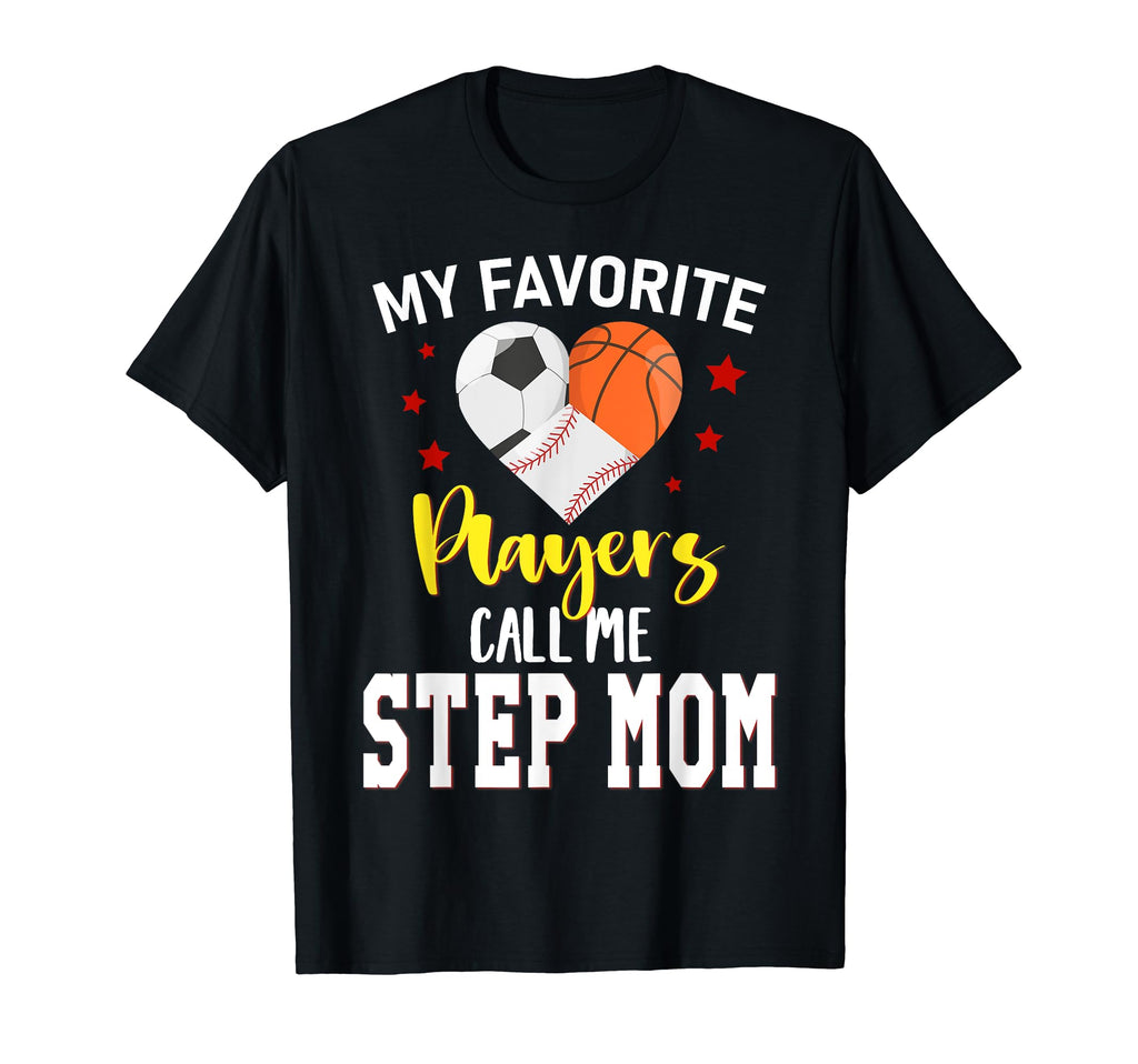 My Favorite Players Baseball Basketball T-Shirt - Trendy Graphic Men Women