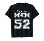 Proud Senior Soccer Mom Custom Jersey T-Shirt - Streetwear Style Unisex