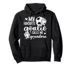 Proud Soccer Goalie Grandma Soccer Hoodie - Fun Novelty Design Unisex