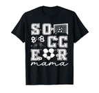 Soccer Mama Coquette Bow Funny Soccer T-Shirt - Aesthetic Graphic Unisex