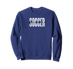 Soccer Mom Script And Block Sweatshirt - Unique Graphic Men Women