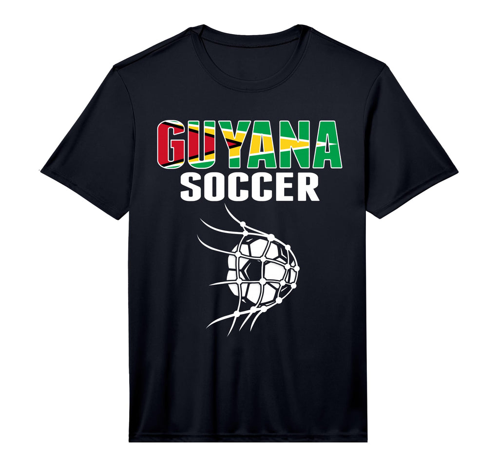 Guyana Soccer Fans Jersey Support T-Shirt - Aesthetic Graphic Unisex