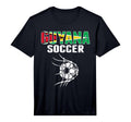 Guyana Soccer Fans Jersey Support T-Shirt - Aesthetic Graphic Unisex