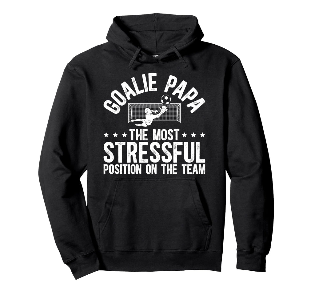 Soccer Goalie Papa Definition Soccer Hoodie - Trendy Graphic Unisex