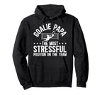 Soccer Goalie Papa Definition Soccer Hoodie - Trendy Graphic Unisex