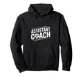 Assistant Coach Soccer Enthusiast Hoodie - Aesthetic Graphic Men Women