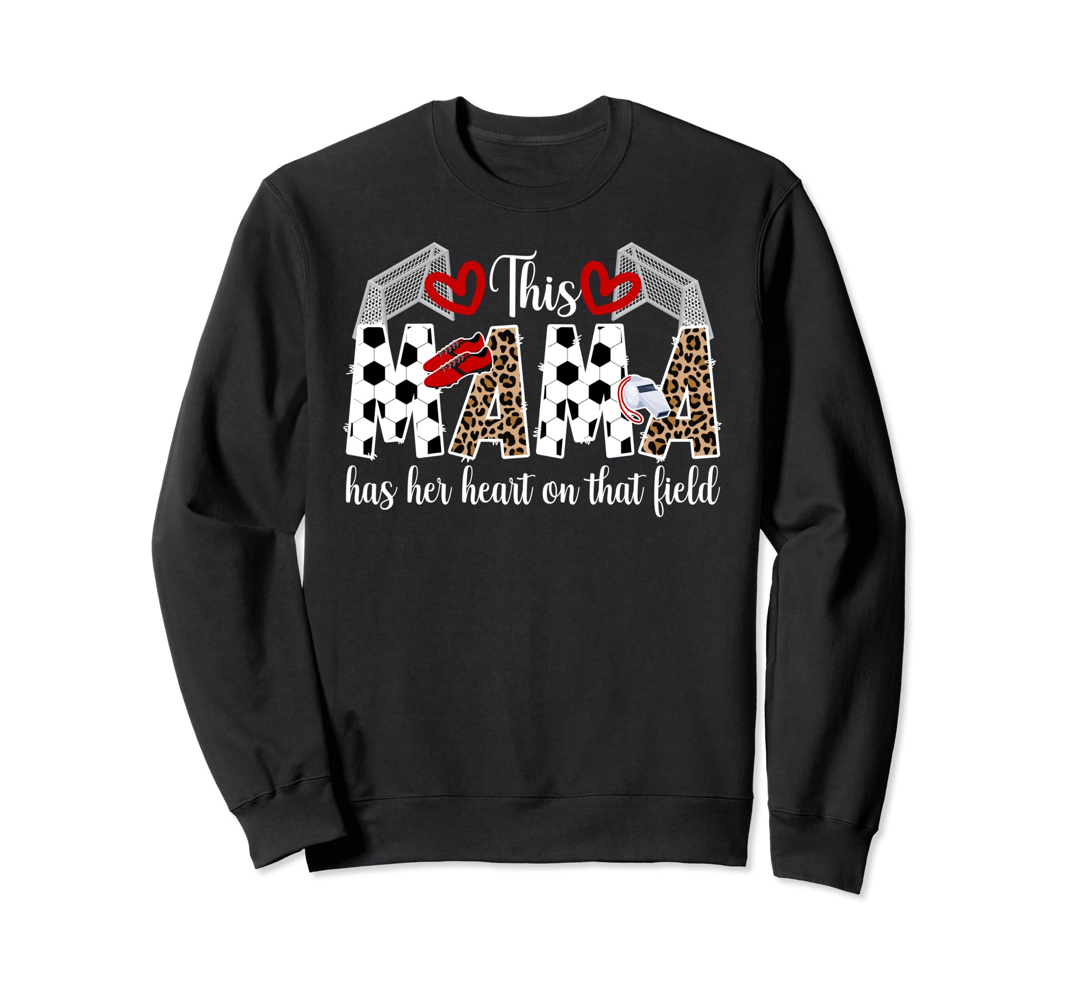 That Field Soccer Mom Soccer Sweatshirt - Casual Everyday Wear for Adults
