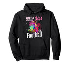 Just Who Loves Football Player Soccer Hoodie - Custom Art Print Men Women