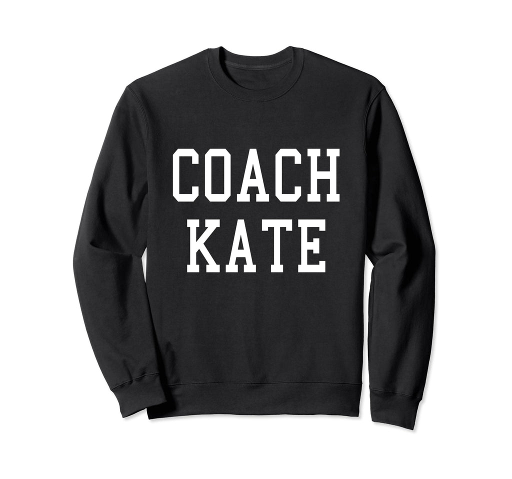 Coach Kate Custom Football Soccer Sweatshirt - Trendy Graphic Unisex
