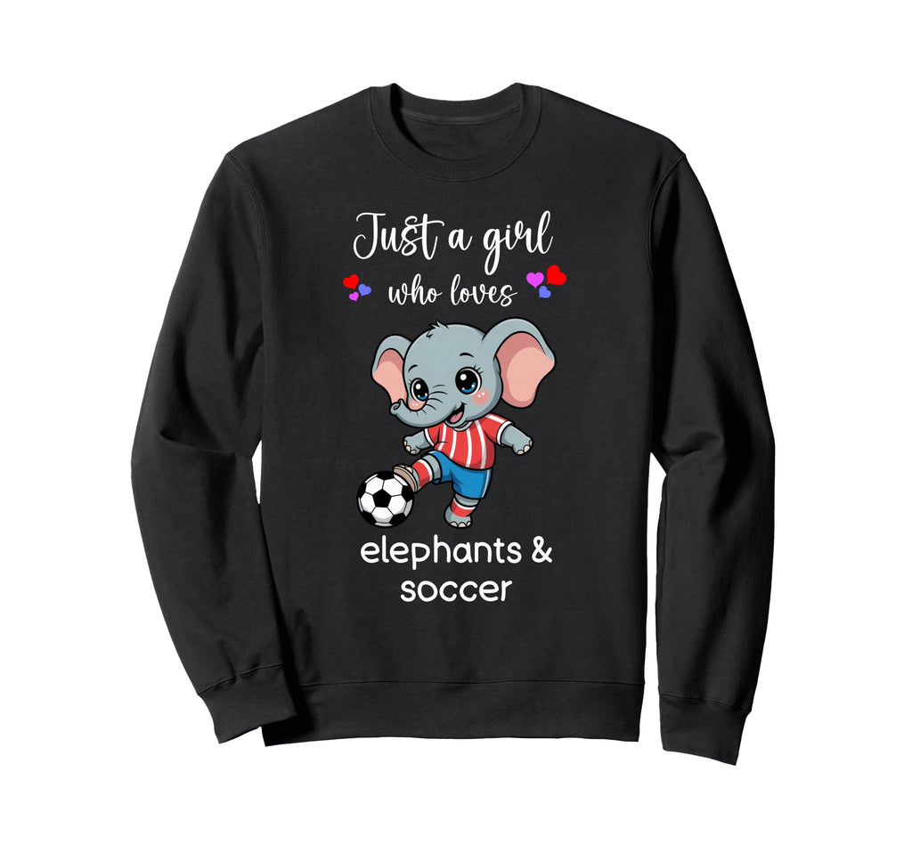 Elephant Soccer Elephant Soccer Sweatshirt - Minimalist Print Men Women
