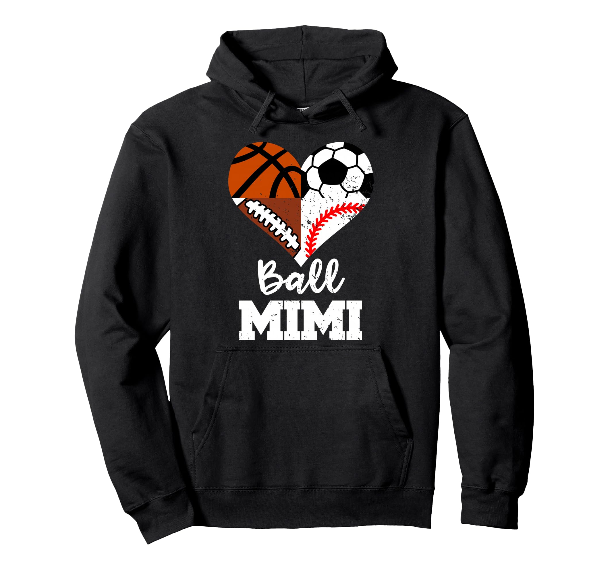 Ball Mimi Soccer Football Baseball Hoodie - Unique Graphic Unisex