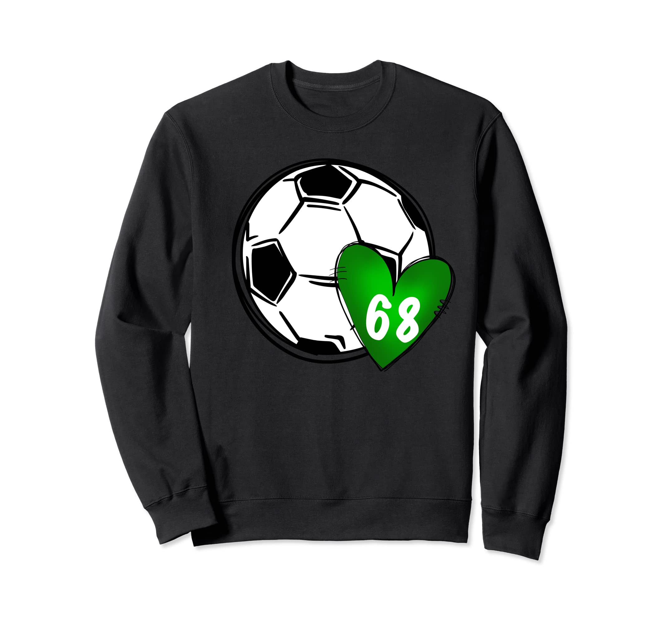 Womens Custom Soccer Mom Number Sweatshirt - Streetwear Style for Adults