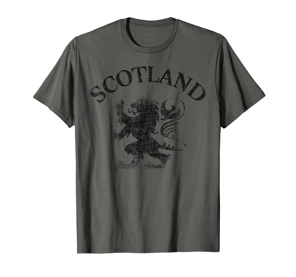 Scottish Lion Rampant Scotland Flag T-Shirt - Minimalist Print Men Women