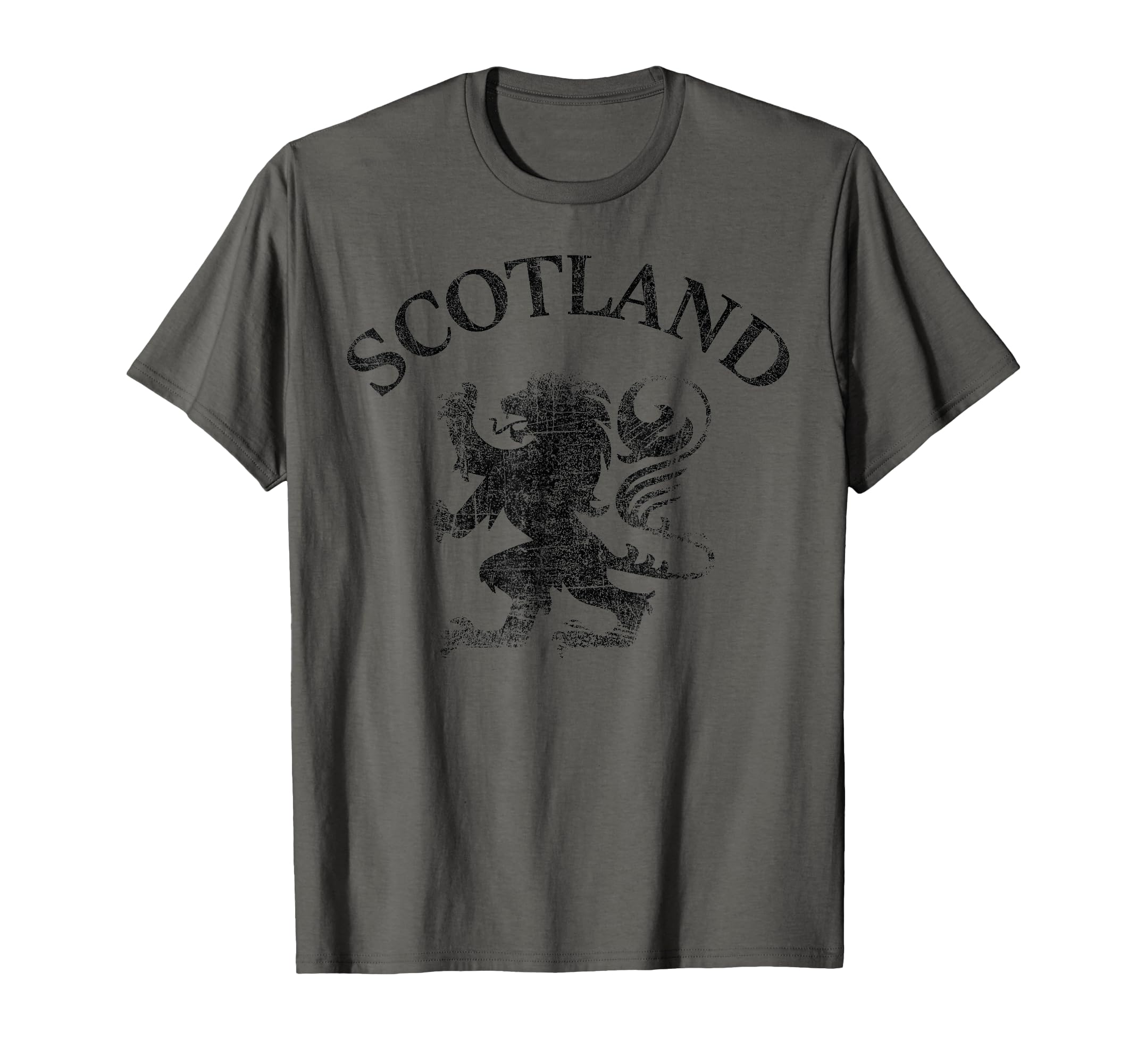 Scottish Lion Rampant Scotland Flag T-Shirt - Minimalist Print Men Women