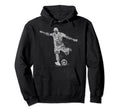 Soccer Player Sport Soccer Hoodie - Trendy Graphic for Adults